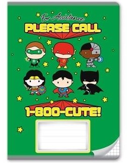 Zeszyt szkolny w kratkę 2, 16 kartek, A5, chłopięcy, miękka okładka, Batman