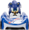 Sonic The Hedgehog, 3 pojazdy z gry i filmu Sonic, Tails i Knuckles, oryginalne samochodziki, na licencji, skala 1:64, wykonane z metalu, idealne na prezent dla fanów