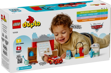 Klocki Lego Duplo 10456 Cars Wizyta McQueena w warsztacie Wójta, 35 el., dla dzieci w wieku 2+