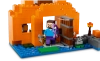 Klocki Lego Minecraft 21248 Dyniowa farma, 257 elementów, oryginalne, idealne dla dzieci 8+