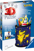 Ravensburger, Pokemon, Puzzle przestrzenne 3D Pikachu 54 el. Przybornik na ołówki i długopisy, Organizer z puzzli na biurko dla dzieci