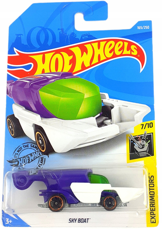 Hot Wheels, Autko resorak Sky Boat, seria Experimotors