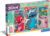 Disney Stitch, puzzle dla dzieci 24 Maxi, duży obrazek 62 x 42 cm, 24 el., wiek dziecka 3+