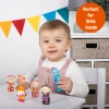 Dobranocny Ogród, Figurki z bajki, 5 szt.: Upsy Daisy, Igipigiel i Tomblibusie, od 7 do 11 cm, wykonane z dobrej jakości plastiku, nieruchome kończyny, idealne na prezent dla maluszka w wieku już od 18 miesięcy+