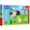 Świnka Peppa, Puzzle dla dzieci, Piknik pod lasem, 30 el.