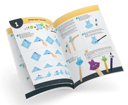 Buki France, Duży zestaw kreatywny i plastyczny Pudełko Aktywności, 20 wzorów, 800 el., dla dzieci w wieku 4+