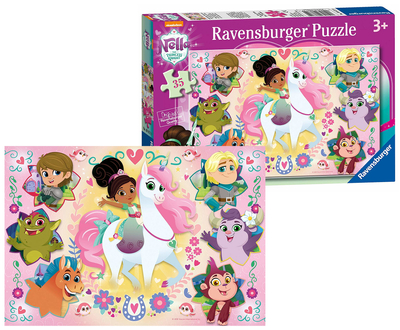 Rycerka Nella, puzzle, Ravensburger, 35 el.
