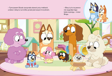 Bluey Bajki 5 minut przed snem Książka Harperkids 3+ Opowieści na Dobranoc