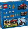 Klocki Lego City 60461 Czerwony traktor z przyczepą i owcą, 116 elementów