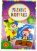 Piaskowe malowanki: klaun i pirat