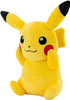 Pokemon, Maskotka pluszowa żółty Pikachu, 19/25 cm, główny bohater z bajki, oryginalna zabawka, solidny pluszak, bardzo miły w dotyku, producent Jazwares, wiek dziecka 2+