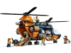 Klocki Lego City 60437 Helikopter badaczy dżungli w bazie, 881 elementów, oryginalne klocki, dla wielbicieli przygód