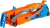 Hot Wheels, Pojazd ciężarówka z transformacją w tor wyścigowy, z wyrzutnią i miejscem na 9 samochodów