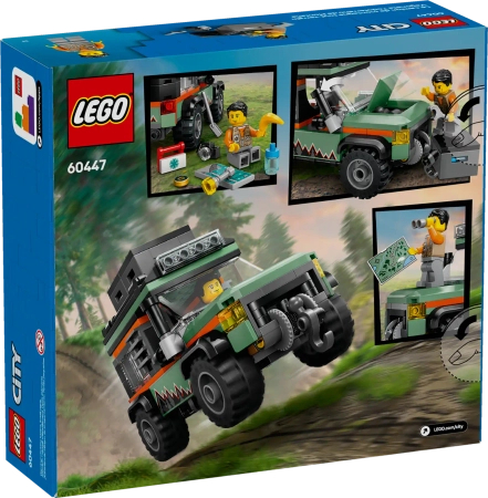 Klocki Lego City 60447 Górska ciężarówka terenowa 4x4, 221 el., oryginalne klocki