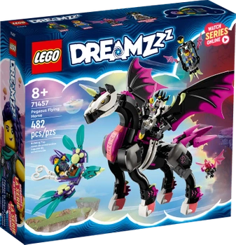 Klocki Lego Dreamzzz 71457 Latający koń Pegasus, 482 elementy, oryginalne, idealne na prezent dla dzieci 8+