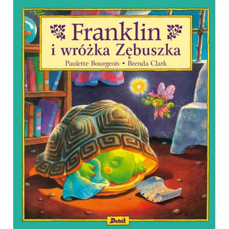 Żółw Franklin, Książka opowiadanie z obrazkami, Franklin i wróżka zębuszka, miękka oprawa, format 19 x 22 cm, 32 str.