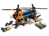 Klocki Lego City 60437 Helikopter badaczy dżungli w bazie, 881 elementów, oryginalne klocki, dla wielbicieli przygód