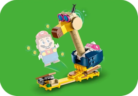 Klocki Lego Super Mario 71414 Conkdor's Noggin Bopper — zestaw rozszerzający, 130 el., oryginalne klocki, super uzupełnienie większych zestawów, wiek dziecka 6+