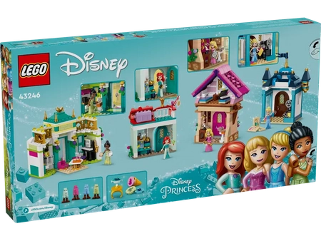 Klocki Lego Disney 43246 Przygoda księżniczki Disneya na targu, Księżniczki Disneya, 817 elementów, wysoka jakość, oryginalne, idealne jako prezent dla dziewczynki 6+