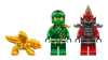 Klocki Lego Ninjago 71829 Zielony leśny smok Lloyda, 128 elementów, oryginalne klocki dla fanów Ninjago 6+, nowość od Lego