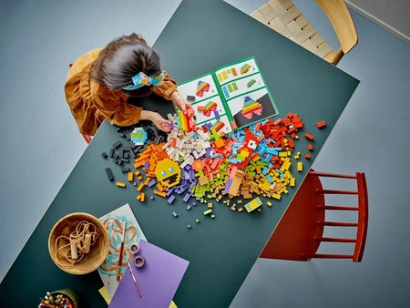 Klocki Lego Classic 11030 Sterta klocków, 1000 elementów, oryginalne, dla dzieci 5+, idealny prezent dla chłopca lub dziewczynki