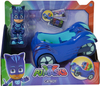 PJ Masks Pidżamersi, Pojazd i figurka Kotboy, oryginalna zabawka z bajki, samochodzik ma ruchome koła, figurka ma ruchome ręce i głowę, wiek dziecka 3+