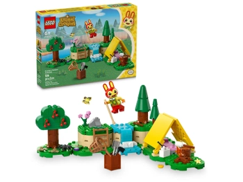 Klocki Lego Animal Crossing 77047 Zabawy na świeżym powietrzu Bunnie, 164 element, figurka króliczka Bunnie, wysoka jakość, na podstawie gry Nintendo, dla dzieci w wieku 6 lat+