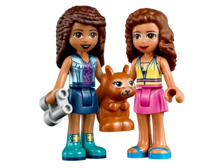 Klocki Lego Friends 41677, Leśny wodospad i figurki Andrea i Olivia, 93 elementy, wysoka jakość, oryginalne klocki, dla dziewczynek w wieku 5+, pomysł na prezent, szybka wysyłka