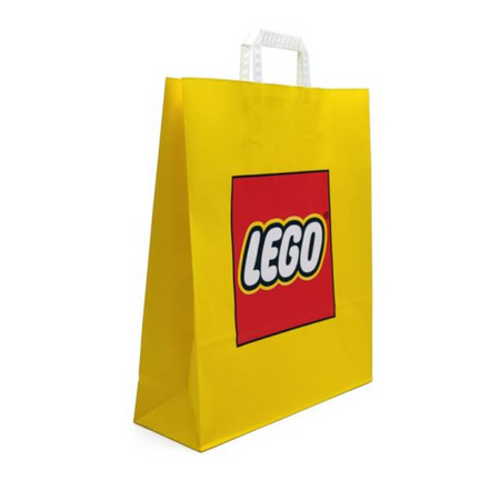 Lego duża torba prezentowa, oryginalna, papierowa, wymiary 34 x 41 x 12 cm, idealny dodatek do klocków