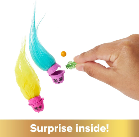 DreamWorks Trolle 3. Figurka Viva z akcesoriami, 9 el., seria Hair Pops, wiek dziecka 3+