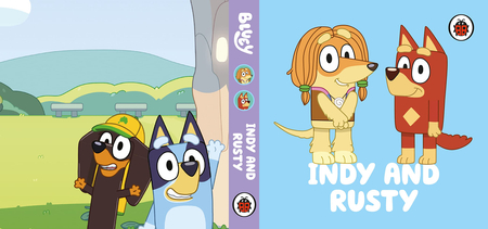 Bluey, 4 książeczki całokartonowe dla maluszków, Mała Biblioteka, wersja anglojęzyczna