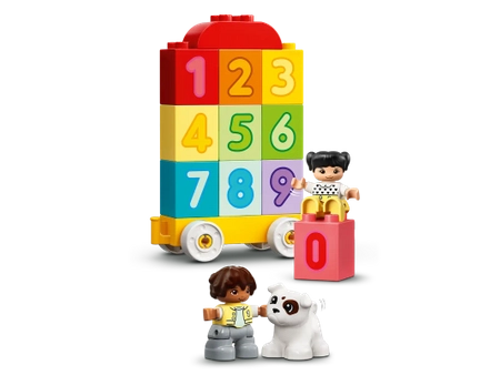 Klocki Lego Duplo 10954 Pociąg z cyferkami — nauka liczenia; 23 elementy, oryginalne klocki, szybka wysyłka, wiek dziecka 1,5+