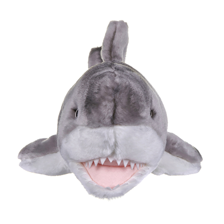 ZWIERZAKI: BBC Blue Planet II Maskotka Rekin, miły plusz, materiały z recyklingu, dla dzieci w wieku 0+