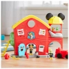 Disney Junior, Myszka Miki, Remiza strażacka z dźwiękami, 4 figurki: Miki, Kaczor Donald, Pluto i kotek, duża zestaw, oryginalna licencyjna zabawka, wiek dziecka 3+