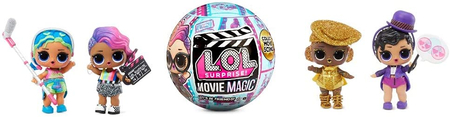 L.O.L. Surprise Movie Magic duża kula z laleczką - laleczka w kuli