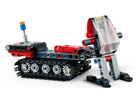 Klocki Lego 42148 Technic Ratrak, 178 el., Model z klocków 2-w-1: ratrak lub skuter śnieżny, dla dzieci od 7 lat, pomysł na prezent urodzinowy