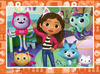Ravensburger, DreamWorks Koci Domek Gabi, Puzzle 4 układanki, 4-w-1, 12-16-20-24 el., dla młodszych dzieci