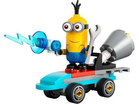 Klocki Lego Minionki 30678 Despicable Me 4 Odrzutowa deska Minionków i figurka Minionek, 48 el., oryginalne klocki, dla fanów filmów o Minionkach, wiek dziecka 6+