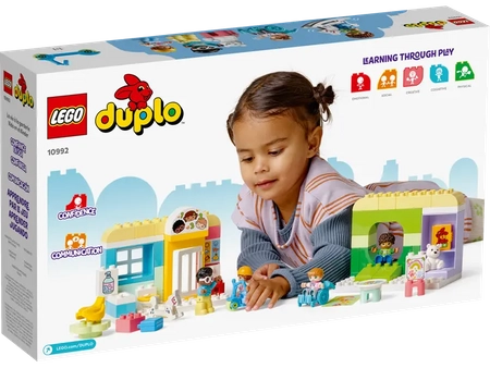 Klocki Lego Duplo 10992 Dzień z życia w żłobku, 67 elementów, kolorowe klocki, idealne dla malucha 2+