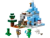 Klocki Lego Minecraft 21243 Ośnieżone szczyty, 304 elementy, oryginalne, idealne jako prezent dla dzieci 8+