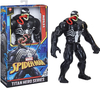 Hasbro, Marvel Spiderman, Duża figurka Venom, seria Titan Hero Series, dla fanów filmów Marvela, 29 cm, ruchome kończyny,, wiek dziecka 4+
