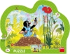 Puzzle ramkowe z Krecikiem - Krecik i spodenki - 25 el., Dino