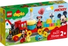 Klocki Lego Duplo 10941 Urodzinowy pociąg myszek Miki i Minnie, seria Disney, 22 elementy, idealny prezent dla dzieci 2+