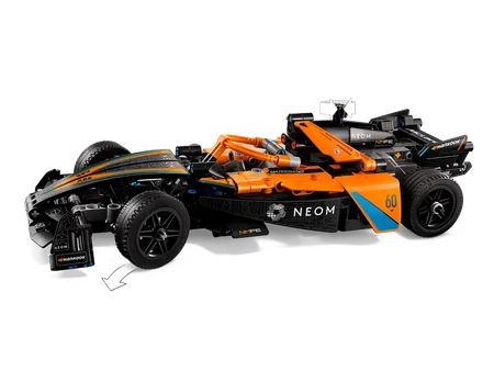 Klocki Lego Technic 42169 NEOM McLaren Formula E Race Car, 452 elementy, oryginalna klocki, idealne dla dzieci 9+
