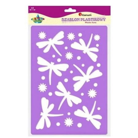 Szablony do odrysowania ważki