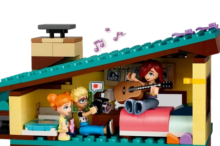 Klocki Lego Friends 42620 Dom rodzinny Olly’ego i Paisley, 1126 elementów, wysoka jakość, oryginalne, dla dziewczynki 7+
