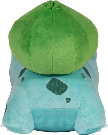 Pokemon, Maskotka pluszowa niebiesko zielony Balbasaur, 20 cm, oryginalna zabawka, solidny pluszak, bardzo miły w dotyku, producent Jazwares, wiek dziecka 2+