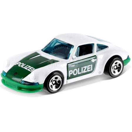 Hot Wheels, Autko resorak samochód policyjny '71 Porsche 911, seria HW Rescue