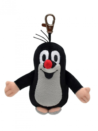 MU Brno, Krecik, Maskotka pluszowa zawieszka brelok, 10 cm, oryginalny, czeski, miły plusz, wiek dziecka 1+