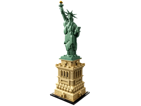 Klocki Lego Architecture 21042 Statua Wolności w Nowym Jorku, 1685 elementów, wysokość 44 cm, wiek 16 lat+